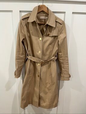 Women's Tory Burch Belted Trench Coat